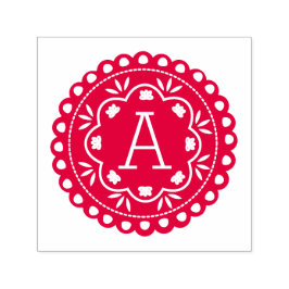 Carimbo Auto Entintado Papel Picado