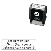 Para Endosso de Assinatura Personalizada Somente D