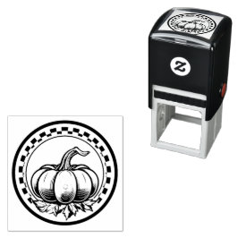 Carimbo Auto Entintado Partido da Abóbora Perfeito