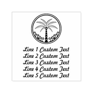 Carimbo Auto Entintado Personalizar Tradicional Linhas Comerciais 5 Com A