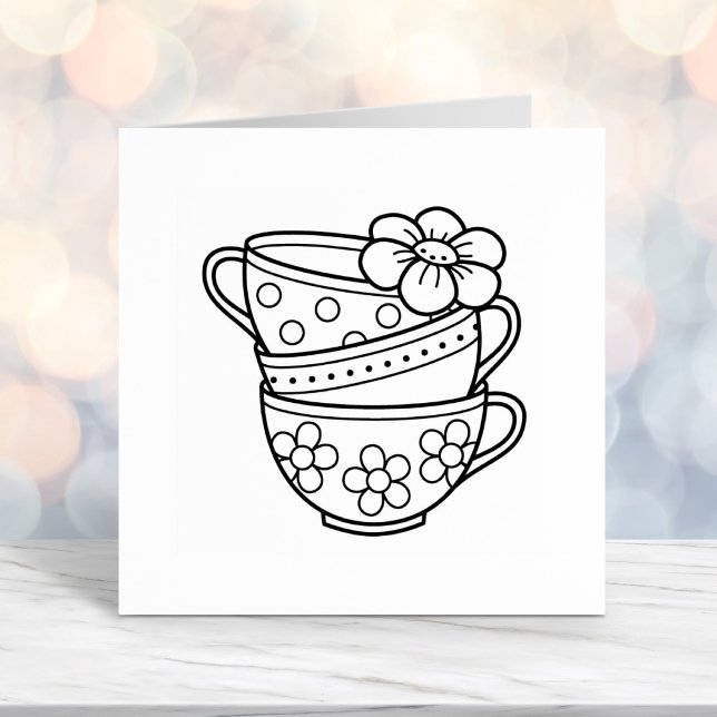 Carimbo Auto Entintado Pilha de equipes (Criador carregado)