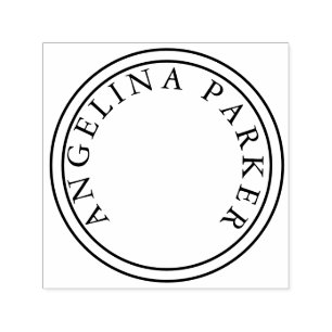 Carimbo Auto Entintado Planilha moderna minimalista única