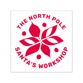 Carimbo Auto Entintado Poinsettia Gráfica