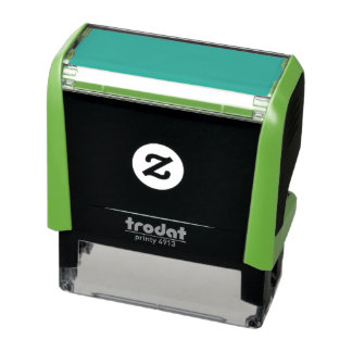 Carimbo Auto Entintado Preto personalizável Faça seu próprio