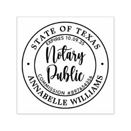 Carimbo Auto Entintado Público Notário Moderno