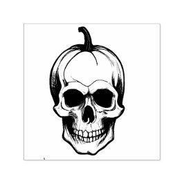Carimbo Auto Entintado Pumpkin Skull