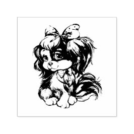 Carimbo Auto Entintado Puppy Self-inking Stamp