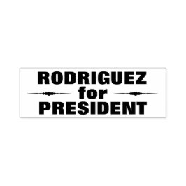 Carimbo Auto Entintado Qualquer Candidato a Qualquer Escritório Político