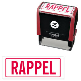 CARIMBO AUTO ENTINTADO RAPPEL