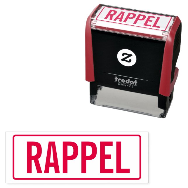 CARIMBO AUTO ENTINTADO RAPPEL (In Situ)