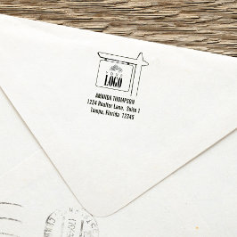 Carimbo Auto Entintado Real Estate Professional Personalizado Adicione se