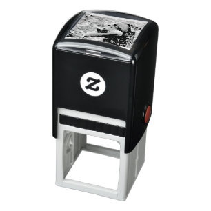 Carimbo Auto Entintado recuperação de laboratório preto