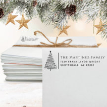 Regressar ao Natal da Família Elegante Personaliza