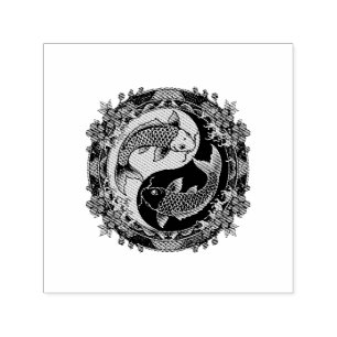 Carimbo Auto Entintado Relevo Redondo Ornamental do Dragão Imperial Chinê