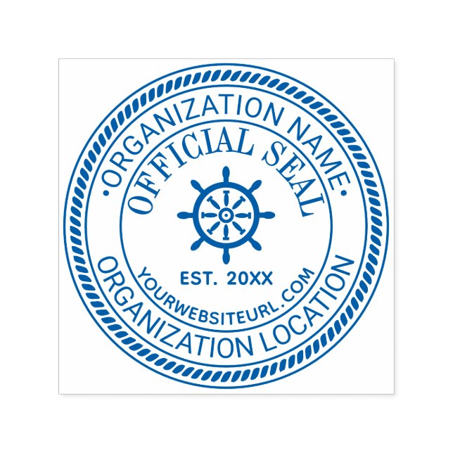 Carimbo Auto Entintado Roda de Entrega nº 2 Nome Oficial do Selo Local UR (Design)