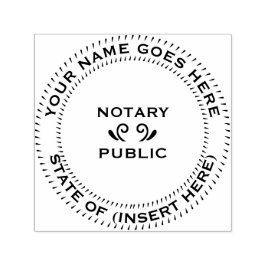 Carimbo Auto Entintado Ronda Pública Notícia