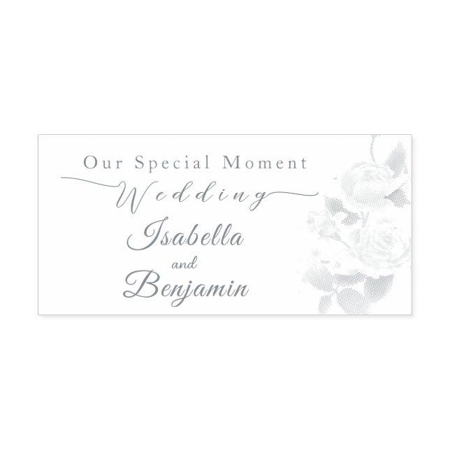 Carimbo Auto Entintado Rosa Dourado Elegante (Design)