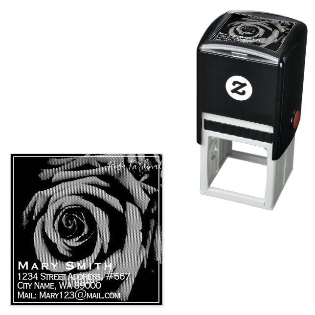 Carimbo Auto Entintado Rosa Kardinal (In Situ)