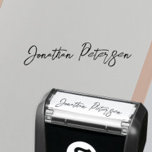 roteiro de assinatura de nome personalizado