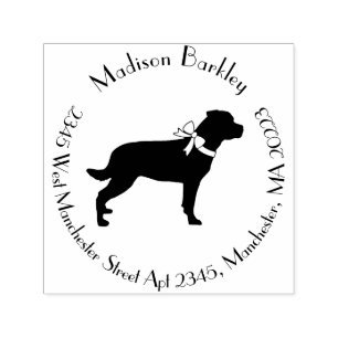 Carimbo Auto Entintado Rottweiler Cachorro Puppy Rottie