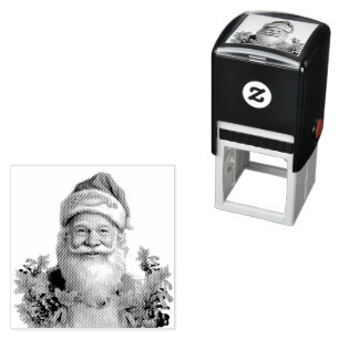 Carimbo Auto Entintado Santo Santa Claus Nicholas Natal
