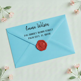 Carimbo Auto Entintado Self Inking Custom Name And Address Rubber Stamp