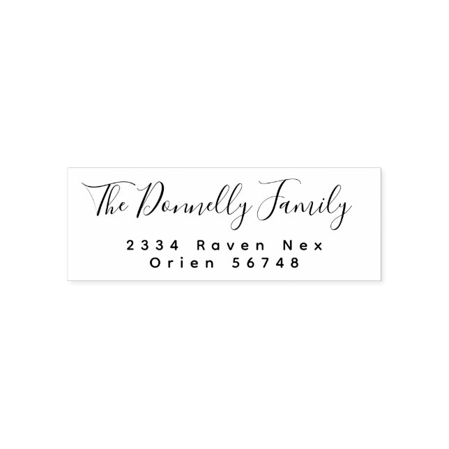 Carimbo Auto Entintado Self Inking Rubber Stamp (Design)