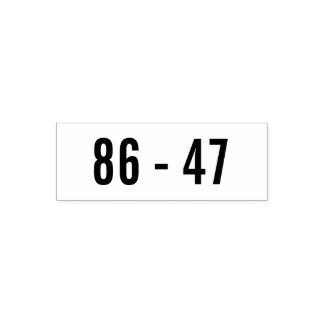 Carimbo Auto Entintado Selo 86-47