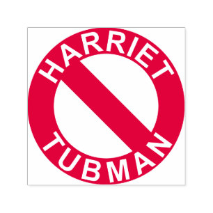 Carimbo Auto Entintado Selo deCobertura de Harriet Tubman