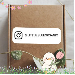 Carimbo Auto Entintado Selo do Instagram | Seu Nome no Instagram