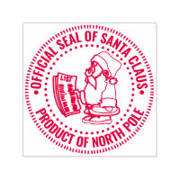 Selo Oficial de Papai Noel, Produto do Natal do Po