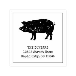 Carimbo Auto Entintado Selos de endereço de retorno de autoinchagem do lo