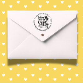 Carimbo Auto Entintado sensação de salgado