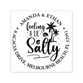 Carimbo Auto Entintado sensação de salgado