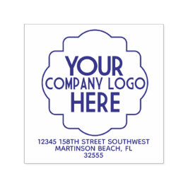 Carimbo Auto Entintado Seu logotipo comercial da sua empresa Retorna o en