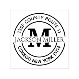 Carimbo Auto Entintado Seu nome e endereço