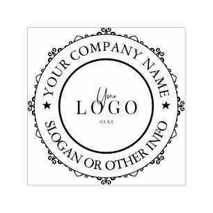 Carimbo Auto Entintado Seu Selo Automático Personalizado de Logotipo Empr
