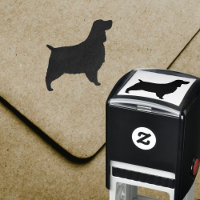 Silhueta de Cachorro Espanhol Inglês Springer