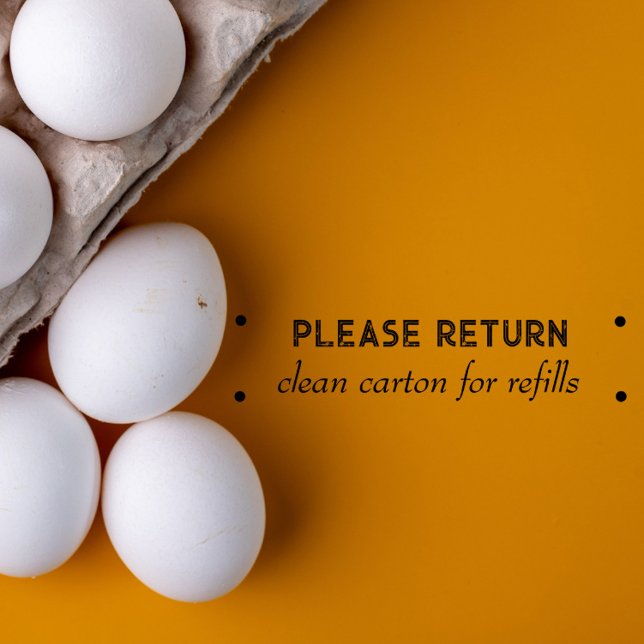 Carimbo Auto Entintado Simples Cartonagem de Retorno Moderno - Fábrica de (Criador carregado)