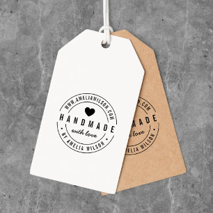 Carimbo Auto Entintado Site Arredondado Moderno em negrito feito à mão co