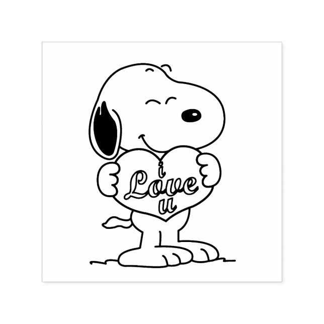 Carimbo Auto Entintado Snoopy Self-inking Stamp (Design)