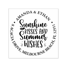 Carimbo Auto Entintado Summer Kisses