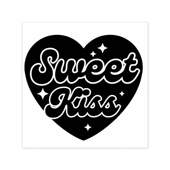 Carimbo Auto Entintado Sweet Kiss (Design)
