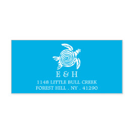 Carimbo Auto Entintado Tartaruga marinha