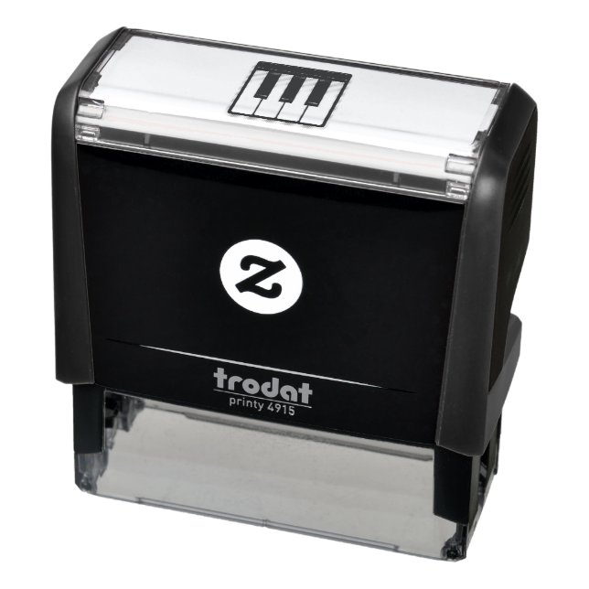 Carimbo Auto Entintado Teclado Musical - Emoji (Produto)