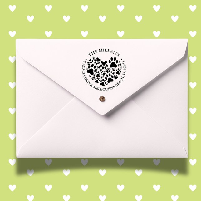 Carimbo Auto Entintado tema de amante de cachorro ( Spread joy—order yours today!)