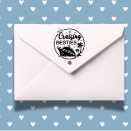 Carimbo Auto Entintado Tema de Cruzamento Besties