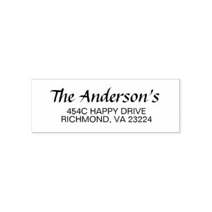 Carimbo Auto Entintado Tema Moderno Branco e Preto do Casamento