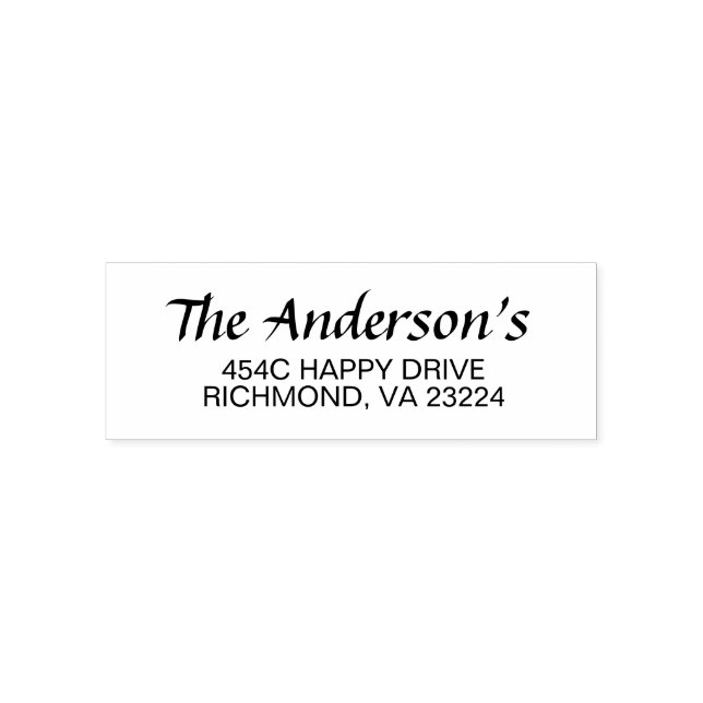 Carimbo Auto Entintado Tema Moderno Branco e Preto do Casamento (Design)