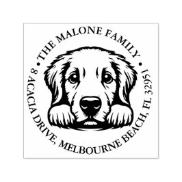 Carimbo Auto Entintado Tema Personalizado do Cão